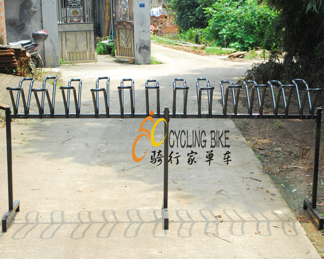 Parking Border Rack Bicycle parking rack, display rack, mountain bike and road bike parking ...