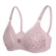 Middle -aged and elderly cup bra, middle -aged thin bra, old man cotton big size mothers underwear, female no steel circle
