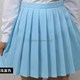 Large size loose anti-exposure skirt Spring and autumn new women's pleated skirt Korean style zipper high-waist short skirt versatile and colorful