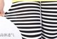 Wear nine -point leggings zebra, black and white striped, fashionable small feet pants, breathable skin pants, increase and increase
