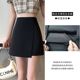 Irregular suit large size skirt for women in spring and autumn high waist covering belly A-line skirt to make them look slim and small hip-covering short skirt
