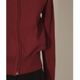 Christmas red half turtleneck zipper sweater cardigan for women 2024 new autumn and winter slim short knitted jacket