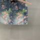 
Flower printed denim skirt for women 2025 summer new retro high waist versatile slim A-line hip skirt