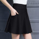 Autumn short skirt women's clothing high waist large size half-body V skirt large sway a line skirt pants pleated skirt women's versatile base skirt women
