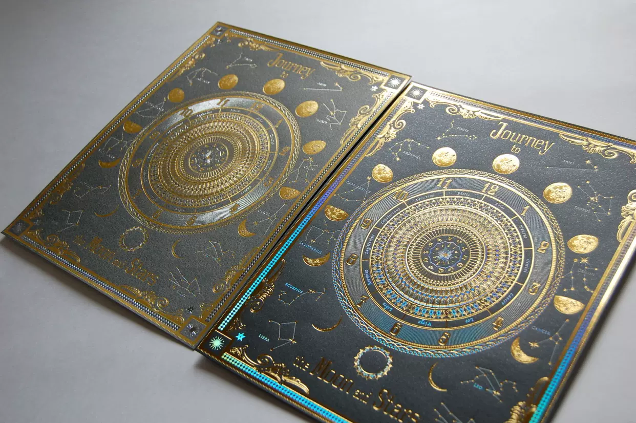 10月 Cosmotech 月读时计经典版压箔背景纸