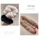 
Plush autumn and winter headband large intestine hair ring extra large women's high-end sense headband fur hair rubber band no hair tie no mark headwear