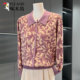 Woodpecker middle-aged and elderly women's clothing, mother's clothing, fashionable and age-reducing, slimming, lapel bottoming shirts, sweaters, feminine tops