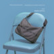 Hiatus Korean version of niche design brand nylon cloth shoulder bag ins, simple casual men's and women's same shoulder bag