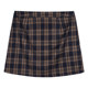 Large -size plaid skirt 2023 summer new Korean version high waist, thin and thin mm retro A -line skirt skirt