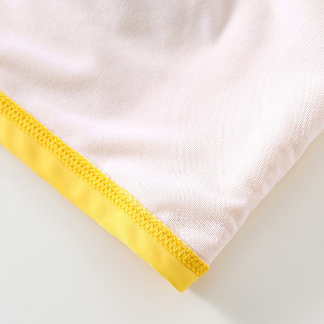 Girls split swimsuit dress style bikini fashion rainbow striped lace back strap seaside vacation swimsuit