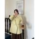 2025 autumn new doll collar double-sided wool coat for women short cloak style slim wool coat for women