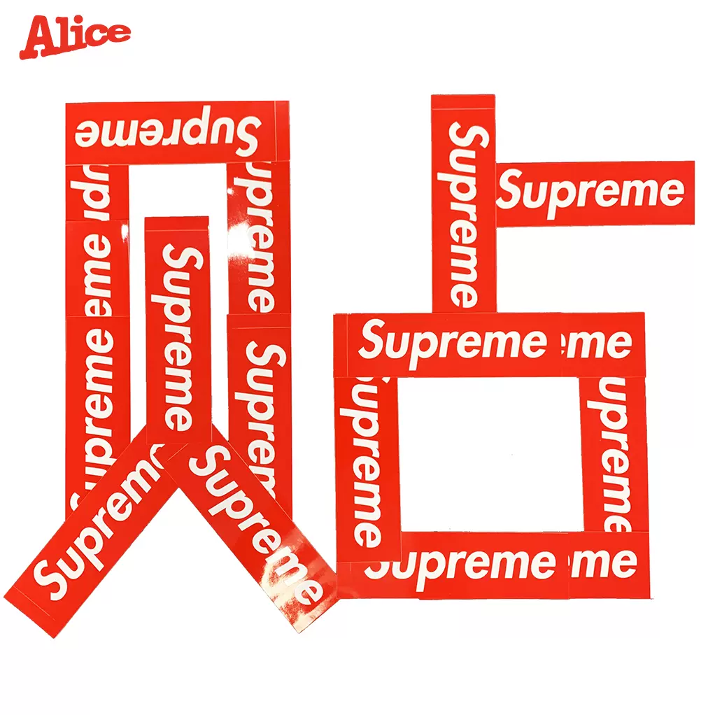 现货supreme Sticker 历年合集贴纸贴画box Logo 闷包福袋套装