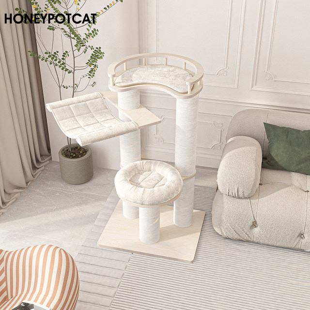 Honeypot cat and cat climbing rack cat nest cat tower climbing column ...