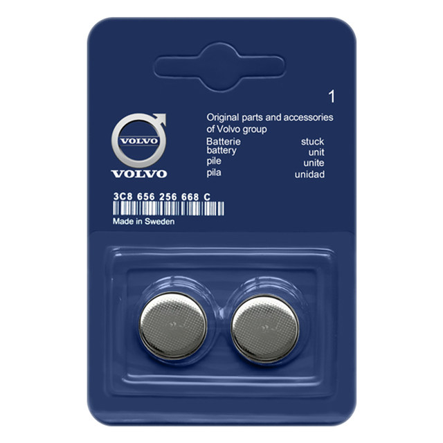 For Volvo S60 XC60 90 S80 S90 V60 V40 Original Automobile Remote Control Key Battery