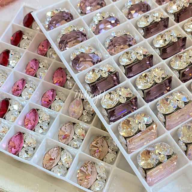 Genuine Shijia Crystal Huazi finished nail art diamond balls, custom made