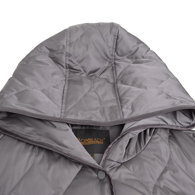 Fat Mrs. Plus Size Women's New Winter Clothing Nag Mid-Length Loose Hooded Fashion Down Jacket 821400510