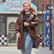 Fat Mrs. Plus Size Women's Winter New Brown Medium Long Warm Down Jacket Hooded Loose 521403510