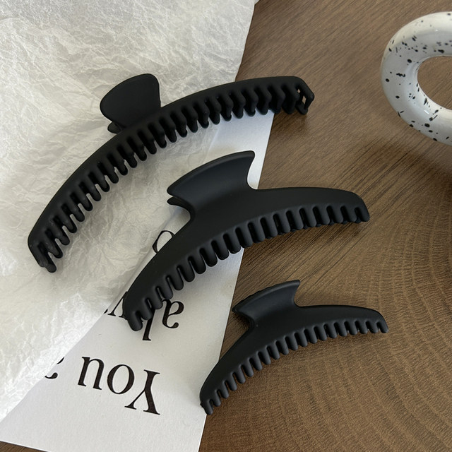 2025 new large, medium and small size dense tooth comb hair grabber hair clip hair accessories hair clip women's shark clip back of the head