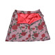 beaushare<Sunset Rose> Retro printed hip-pack skirt A-line skirt 2022 spring and autumn high waist short skirt