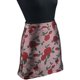 beaushare<Sunset Rose> Retro printed hip-pack skirt A-line skirt 2022 spring and autumn high waist short skirt