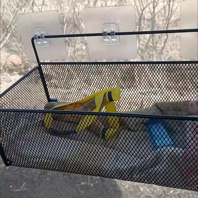 Large truck cab storage box excavation forklift tower crane storage box paste storage rack debris storage basket accessories