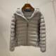 2024 Winter new thin and light hat outdoor down jacket female solid color yoga 90 white duck down warm jacket
