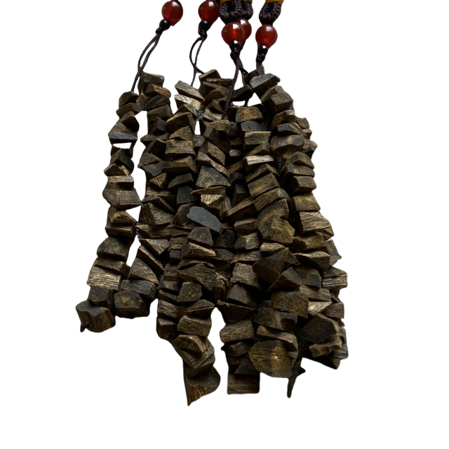 Genuine Qinan agarwood grade car hanging pendant non-ebony bracelets for men and women thread incense burner loose beads official flagship store