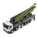 1:50 Large alloy concrete pump truck toy toy children's simulation cement transport vehicle model boys engineering vehicle
