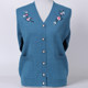 Spring clothing for the elderly, mother's sweater cardigan, V-neck granny wear, thin wool knitted bottoming shirt, clothes for the elderly