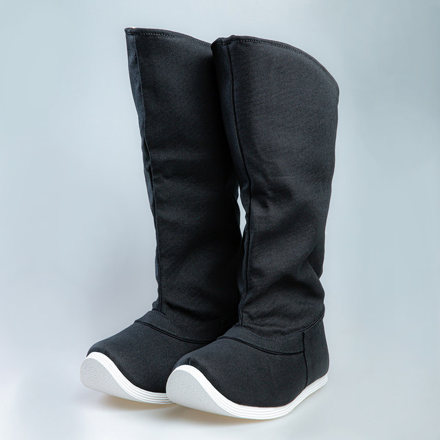 Wuyi Lane Hanfu soap boots men's four seasons light and cool canvas Han ...