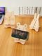 Mobile phone stand wooden cartoon mobile phone stand iped tablet lazy mobile phone stand cute simple desktop charging stand