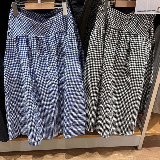 Women's Bubble Gauze Umbrella Skirt/Skirt Long Skirt Skirt 25 Spring and Summer New A-line Skirt R475858/477691