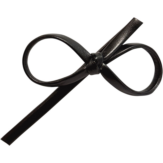 Black leather bow duckbone clip 2025 new hair clip side clip hair clip front hair clip broken hair clip clip