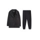 Large size original Korean leisure thickened warmth pineapple grid compound velvet jackets suit
