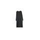 
row minimalist style paper skirt solid color loose slimming A-line dress