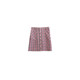Large size original retro literary A-line skirt summer Korean version age-reducing plaid skirt for women