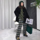 vogana Cannes home large size original innovative annual battle robe jacket thickened aura full wool double-sided wool coat