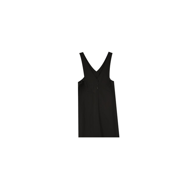 VOGANA Cannes home large size women's clothing Korean-style age-reducing fashionable loose slimming and covering belly A-line strap skirt