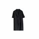 vogana Cannes home large size original Korean style suit skirt summer loose A-line slim double-breasted dress