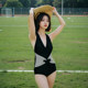 Yimeishan one-piece swimsuit for women adults in 2025 new high-end sexy triangle slimming and covering the flesh girl hot spring