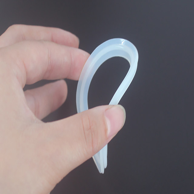 Stainless steel silicon rubber fast -loaded cushion sanitary -grade round -sealing cushion cupped card fast connection padding