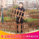 Vegetable Field Vegetable Garden Garden Garden Garden Lawn Small Fence Carbonized Anticorrosion Wood Fence Outdoor Flower Bed Flower Pond Guardrail
