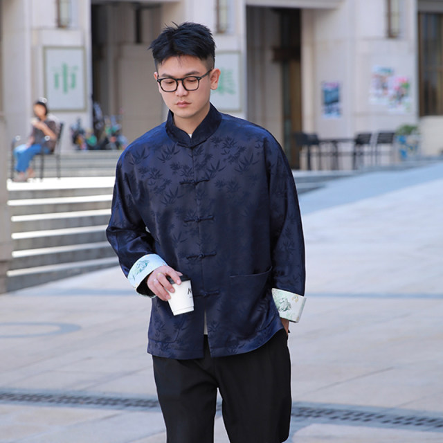 Qingfeng bamboo shadow*triple door 2024 retro Tang suit new Chinese ...