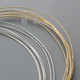 14K gold wire soft gold wire silver wire color protection shape wire braided wire winding wire and busbar DIY material accessories