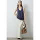 Because of the leisure and comfortable straight tube skirt lace, the split is cool and the waist is thin waist and the minimalist yoga skirt
