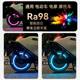 Electric car tire nozzle lights Niu Nine motorcycle decorations tire lights personality cool atmosphere lights tire lights