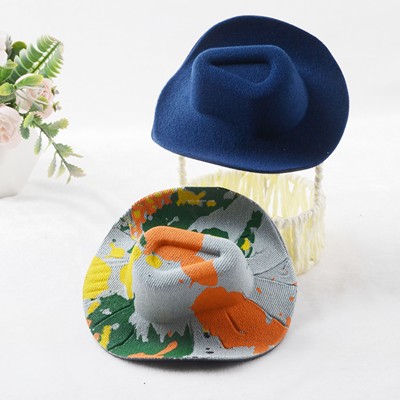 taobao agent Doll denim hat Bjd hat hat embryo small animal hat small jewelry accessories accessories