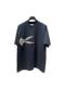 Fat MM large size superfire CEC embroidery short -sleeved T -shirt women loose and versatile Korean version of foreign qi pure cotton tide ins summer
