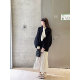 YIKOWOW Wool Glazed Gauze Blended Hip Pleated Skirt New versatile and elegant fishtail knitted skirt for women
