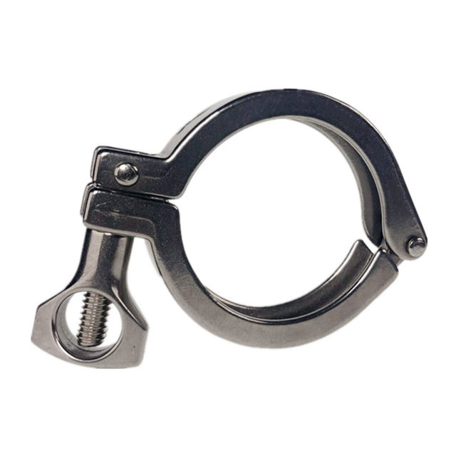 Precision cast clamp stainless steel 304 quick-loading clamp joint clamp quick chuck clamp pipe clamp handcuff pipe clamp